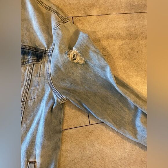 Express light blue denim jacket size M/L - Picture 9 of 15